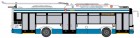 19551 VK Modelle Solaris-Trollino T12 Trolleybus of PKT Gdynia